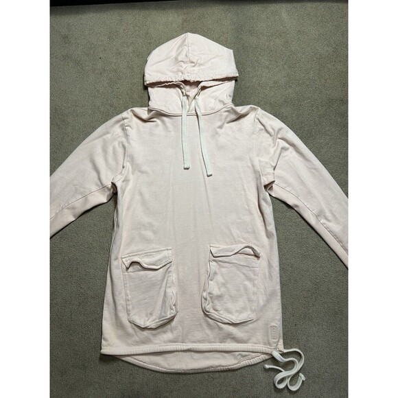Kith Hoodie Light pink‎ Salmon Size XS Long Fit - Picture 1 of 6
